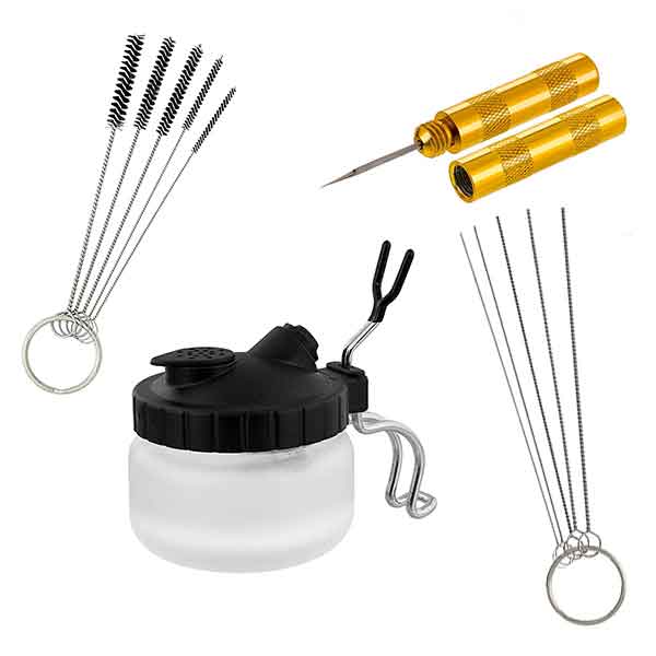 Fengda - Airbrush Cleaning Kit - plastic scale model kit in scale  (FEN-BD430)//Scale-Model-Kits.com