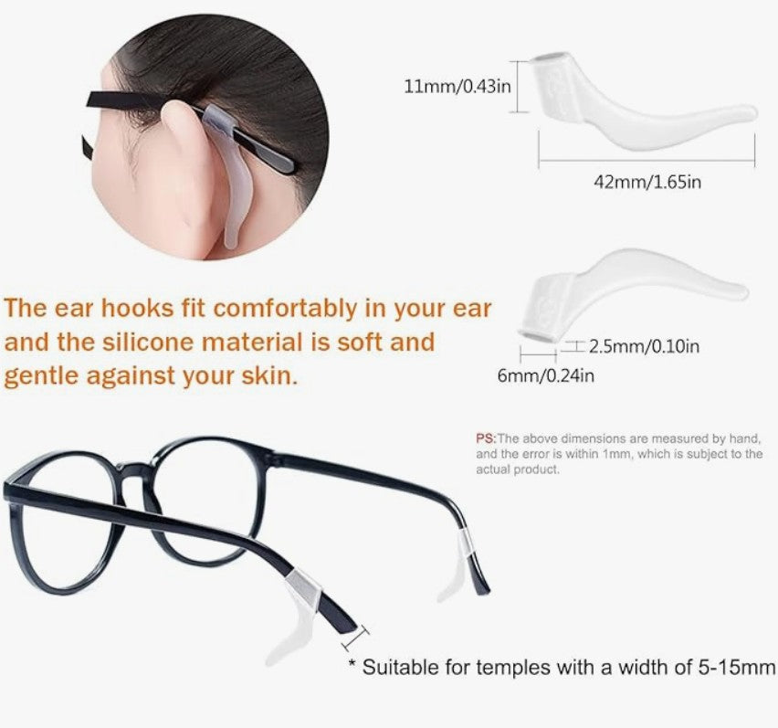 Ear Hooks for Eyeglasses