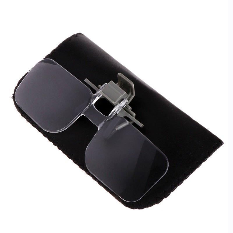 Clip - On Magnifier For Eyeglasses - Neat and Handy